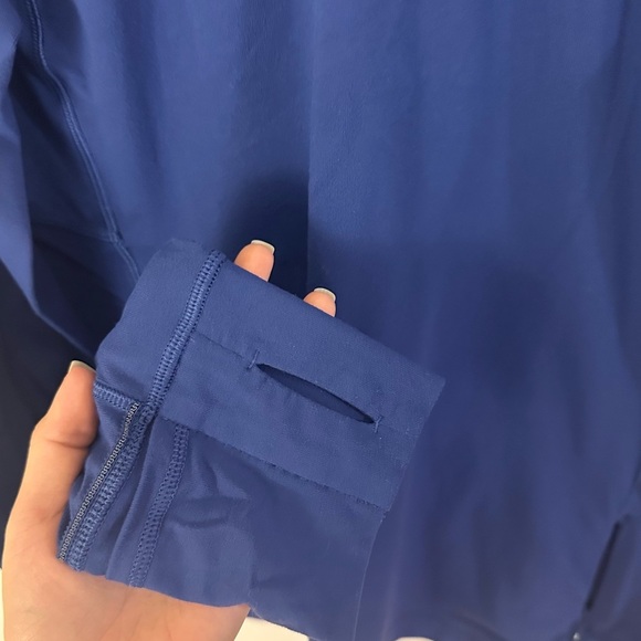 Lululemon Its Rulu Run Half Zip - Psychic Size 10 - Picture 4 of 8